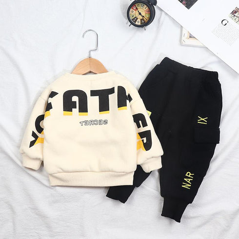 Children's Winter Wear Pants Two-Piece Set